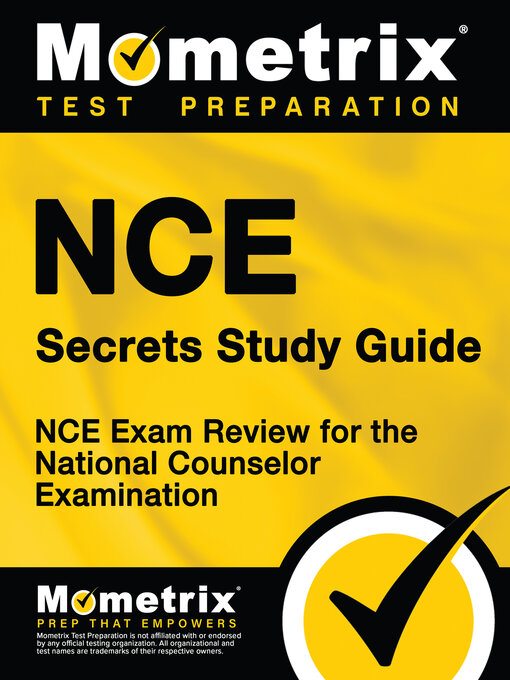 Title details for NCE Secrets Study Guide by NCE Exam Secrets Test Prep Team - Wait list